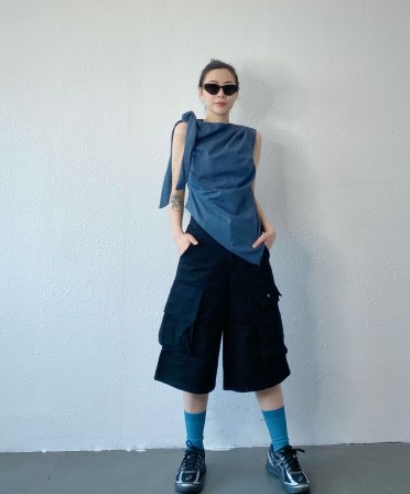 Black Worker Shorts #250414